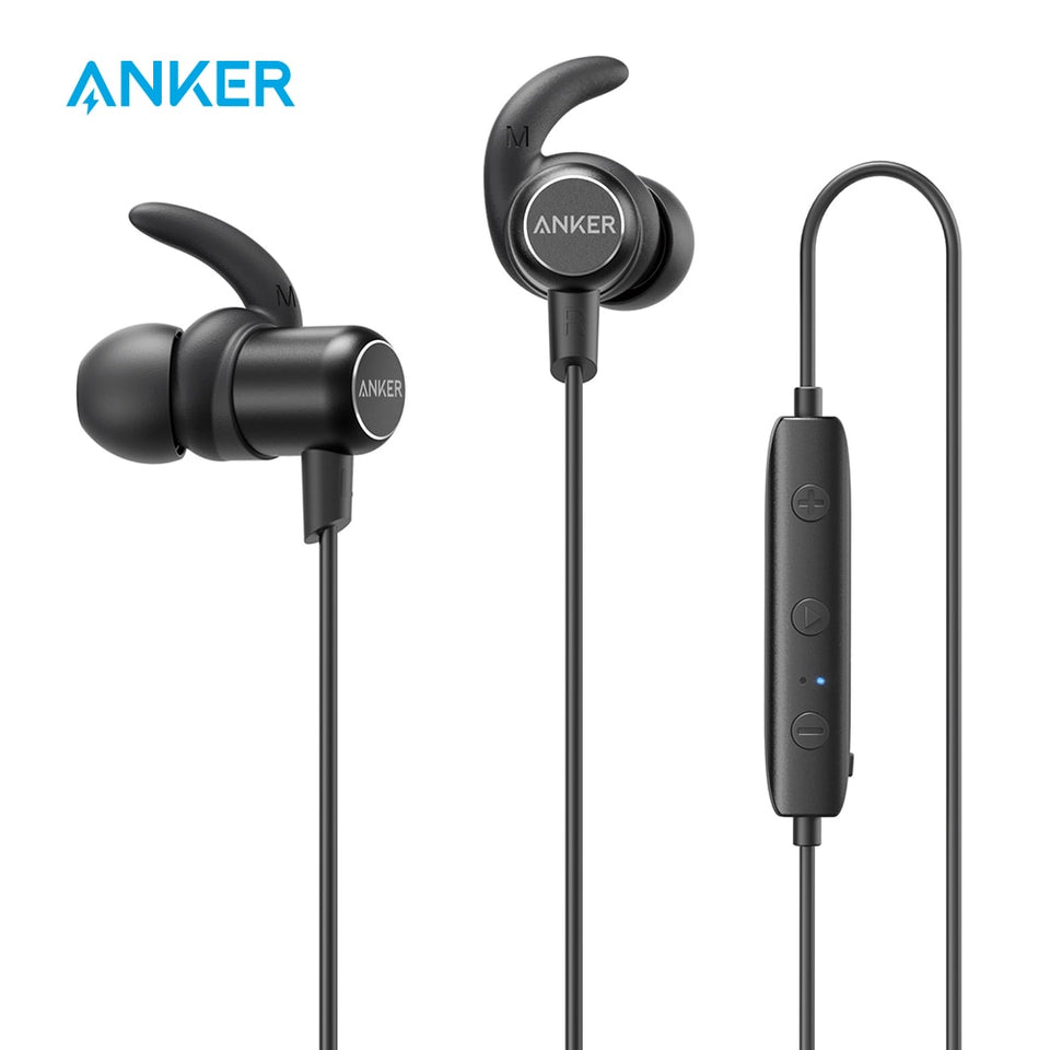 Wireless and Water Resistant Sports Headphones with Mic