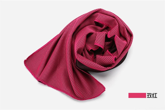 Reusable Chiller Towel Face Heat Reliever