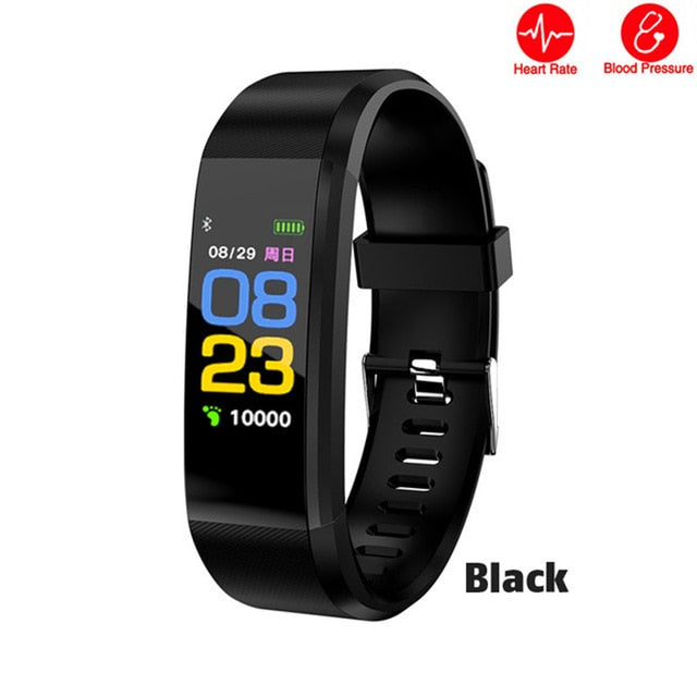Smart Fitness Watch with Running Tracker and Heart Rate Pedometer