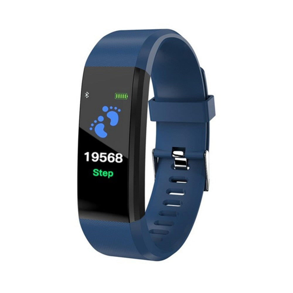 Smart Fitness Watch with Running Tracker and Heart Rate Pedometer