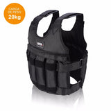 20kg (45 lbs) Adjustable Weighted Vest